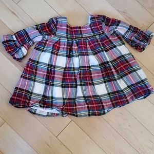 Plaid Holiday dress